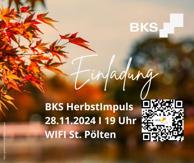 Einladung zum BKS HerbstImpuls