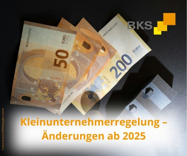 Mehr über den Artikel erfahren Kleinunternehmerregelung – Änderungen ab 2025