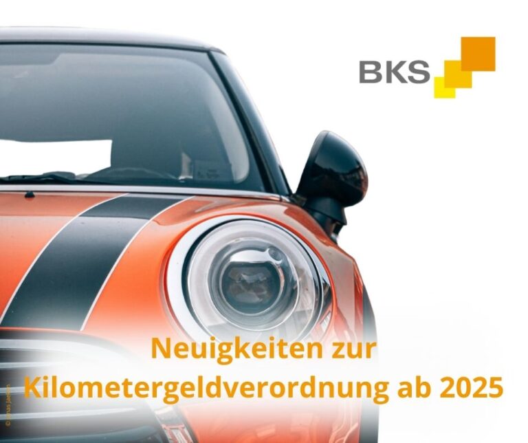 Mehr über den Artikel erfahren Neuigkeiten zur Kilometergeldverordnung ab 2025